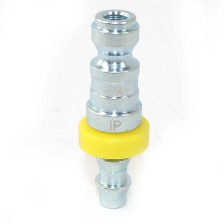 Interstate Pneumatics 1/4 Inch Automotive Steel Coupler Plug x 1/4 Inch Easy-Lock, PK 6 CPA445-D6